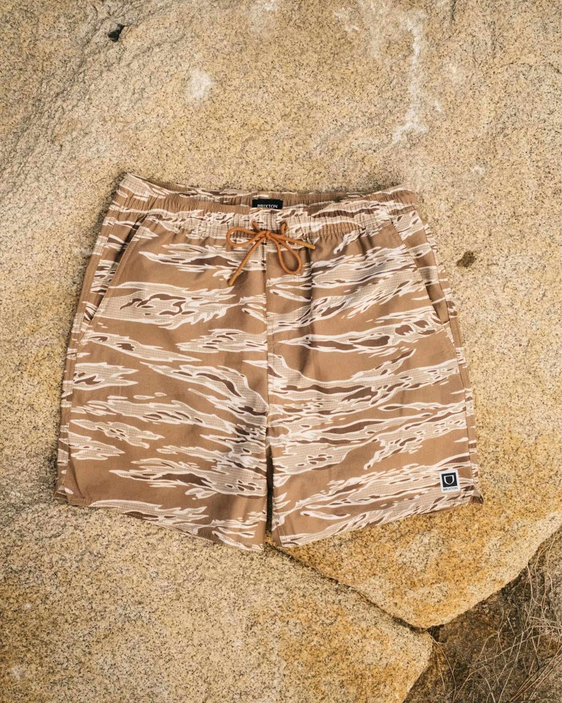 Brixton Journey Active Short - Desert Tiger Camo