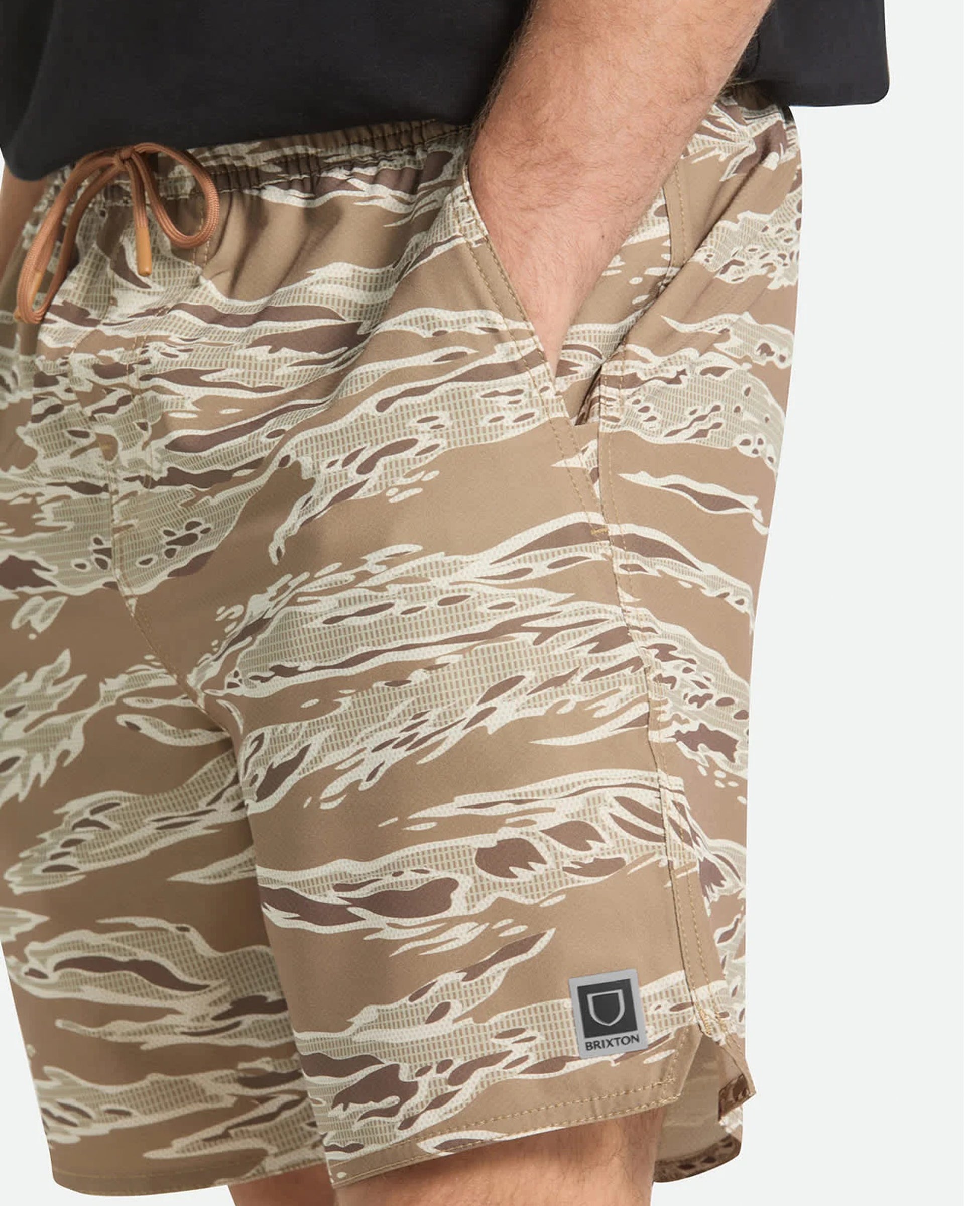 Brixton Journey Active Short - Desert Tiger Camo