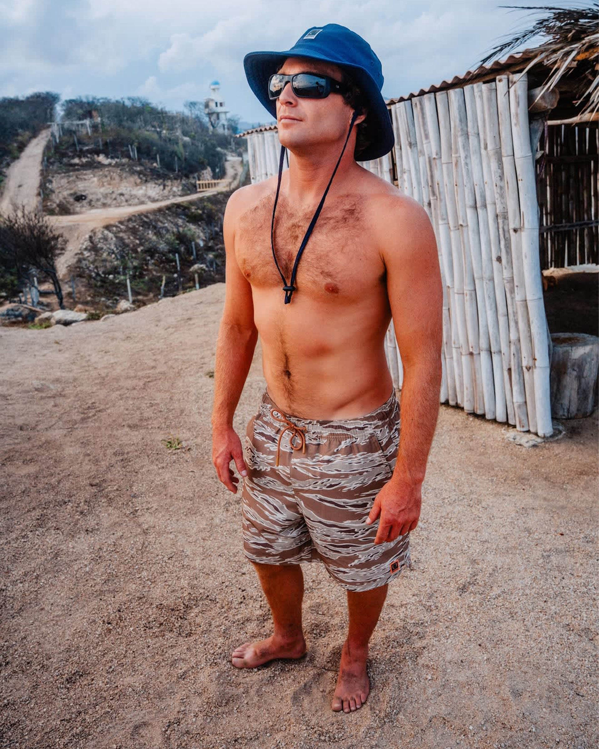 Brixton Journey Active Short - Desert Tiger Camo