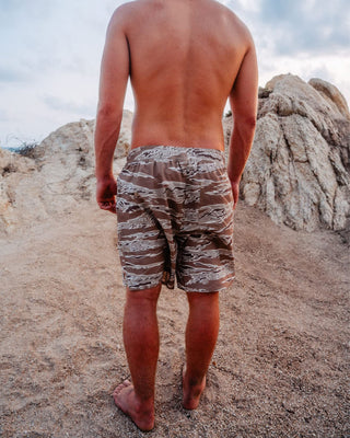 Brixton Journey Active Short - Desert Tiger Camo