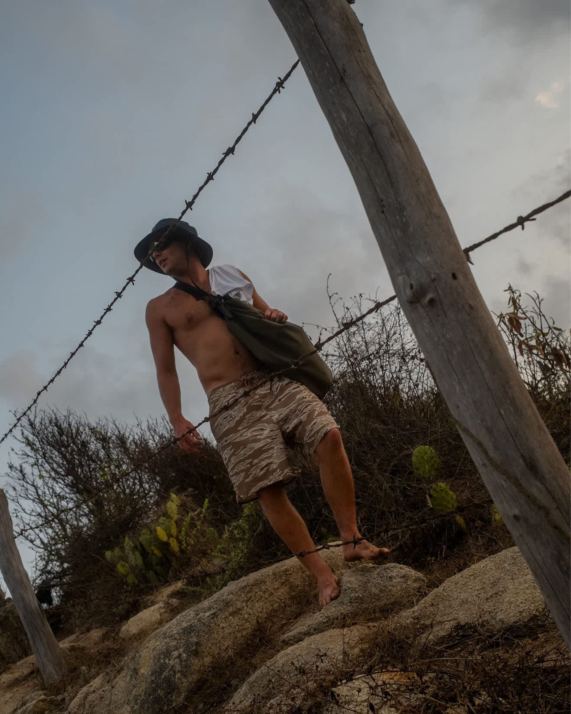Brixton Journey Active Short - Desert Tiger Camo