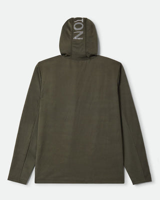 Brixton Journey Long Sleeve Sun Hoodie - Olive Tiger Camo