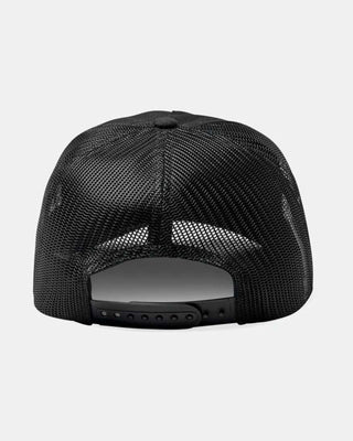 Brixton Keaton Netplus Trucker Hat - Black / Black