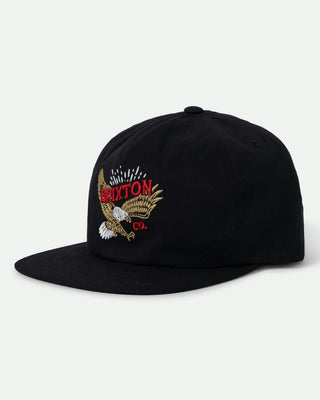 Brixton Keller Snapback Hat - Black