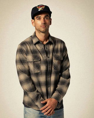 Brixton Keller Snapback Hat - Black