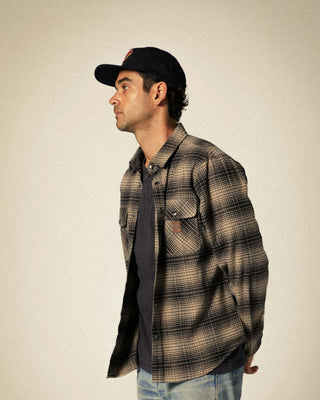 Brixton Keller Snapback Hat - Black