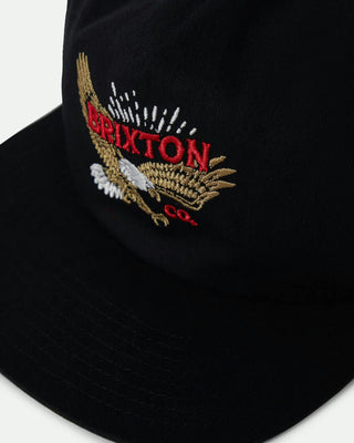 Brixton Keller Snapback Hat - Black