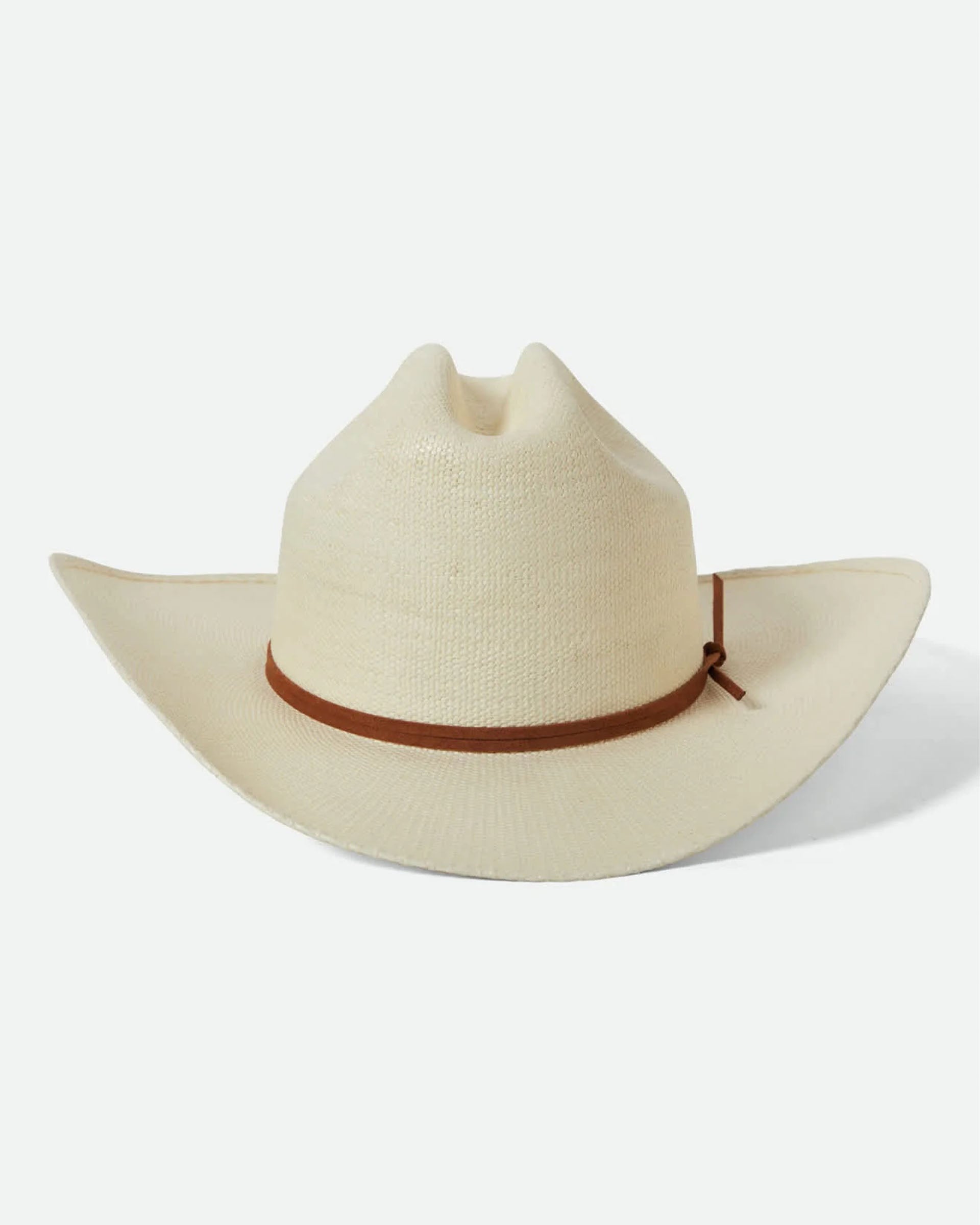 Brixton Unisex Laredo Straw Cowboy Hat - Bone