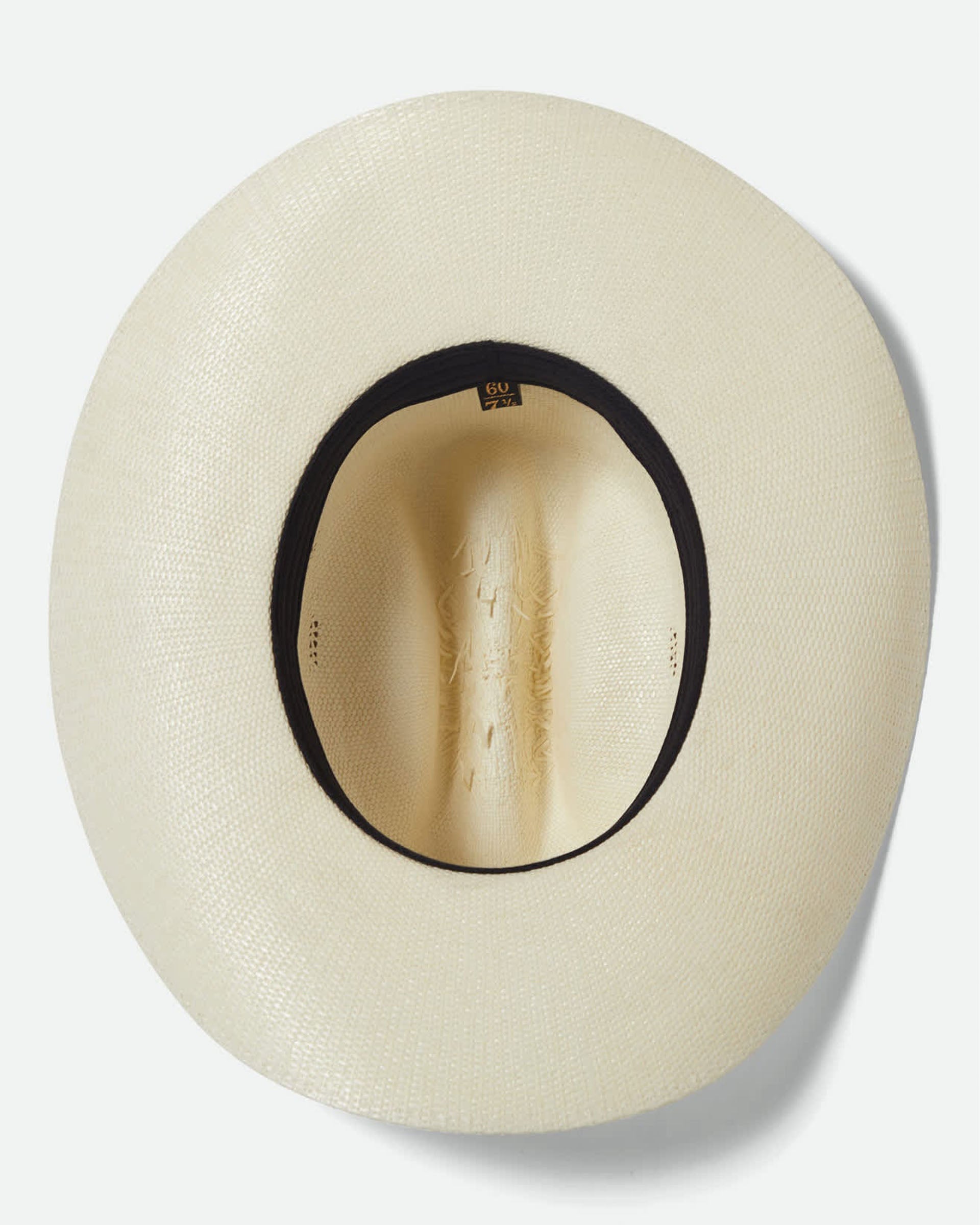 Brixton Unisex Laredo Straw Cowboy Hat - Bone
