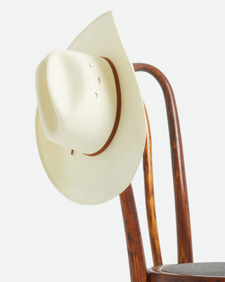 Brixton Unisex Laredo Straw Cowboy Hat - Bone