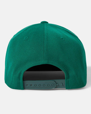 Brixton Largo Snapback Hat - Deep Emerald