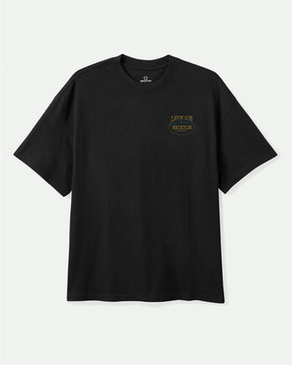 Brixton Layin' Low Short Sleeve Standard T-Shirt - Black