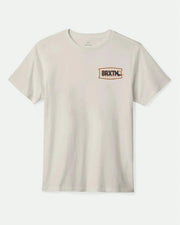 Brixton Lighting Short Sleeve Standard T-Shirt - Cream