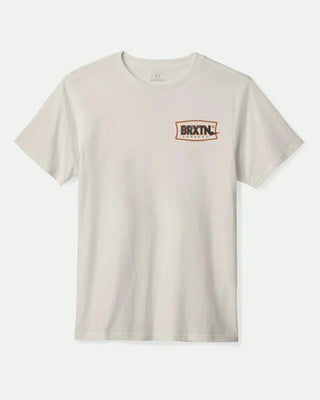 Brixton Lighting Short Sleeve Standard T-Shirt - Cream