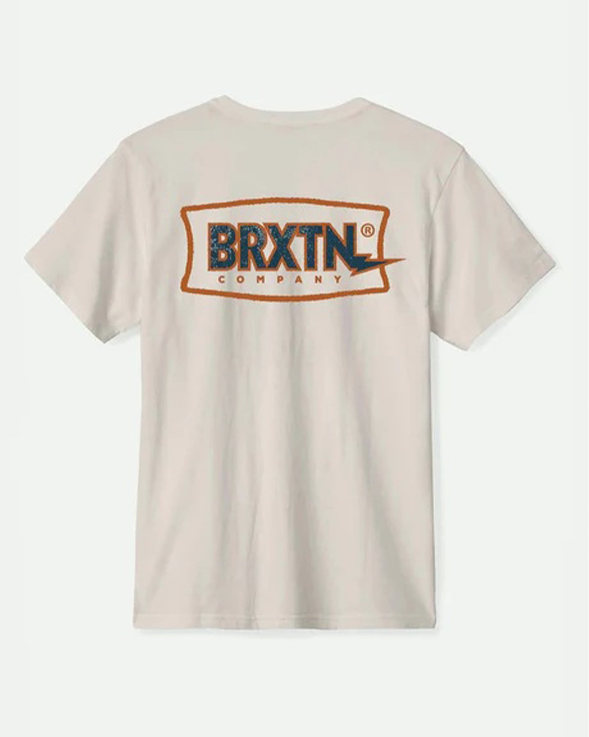 Brixton Lighting Short Sleeve Standard T-Shirt - Cream
