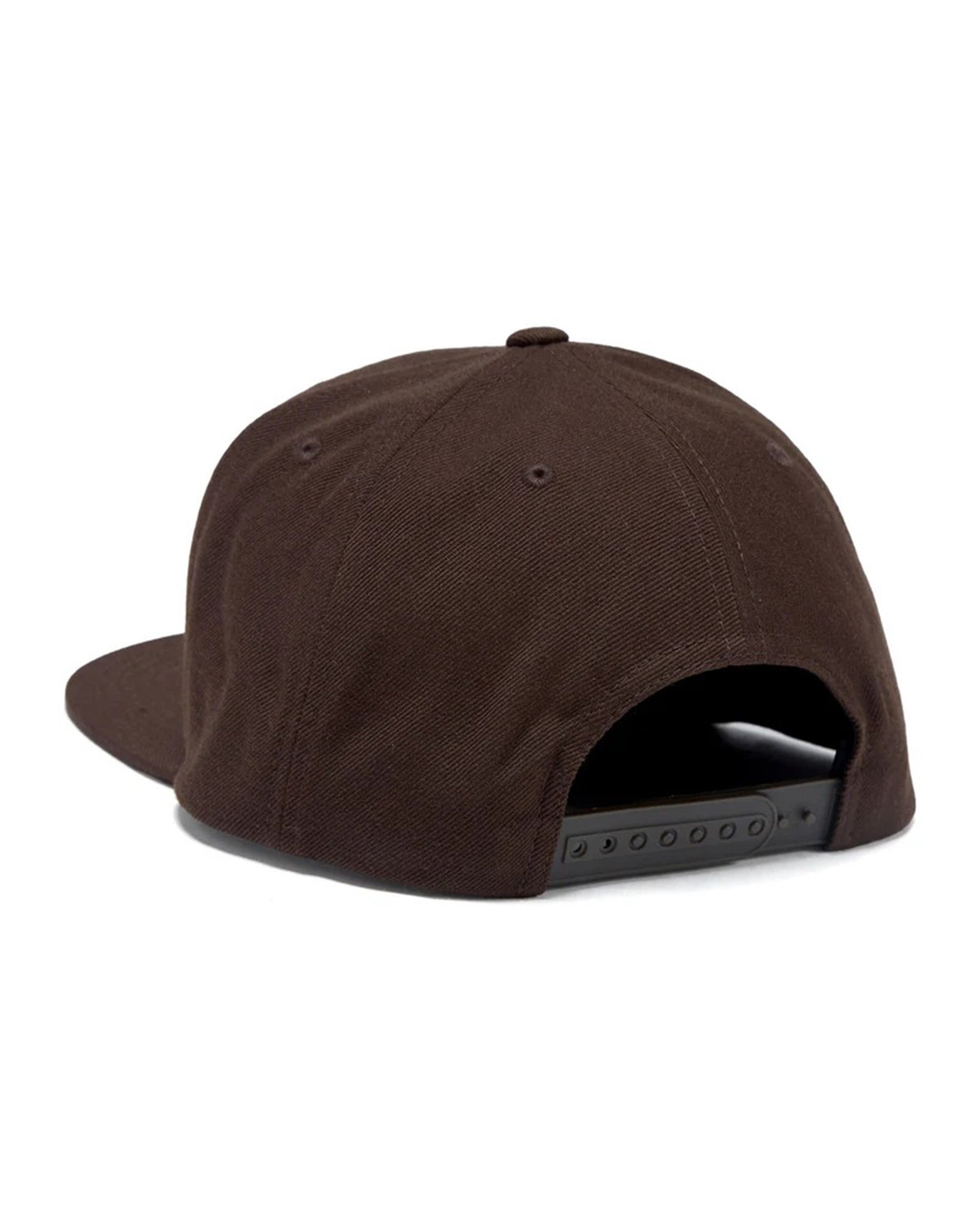 Brixton Lightning Snapback Hat - Pinecone Brown