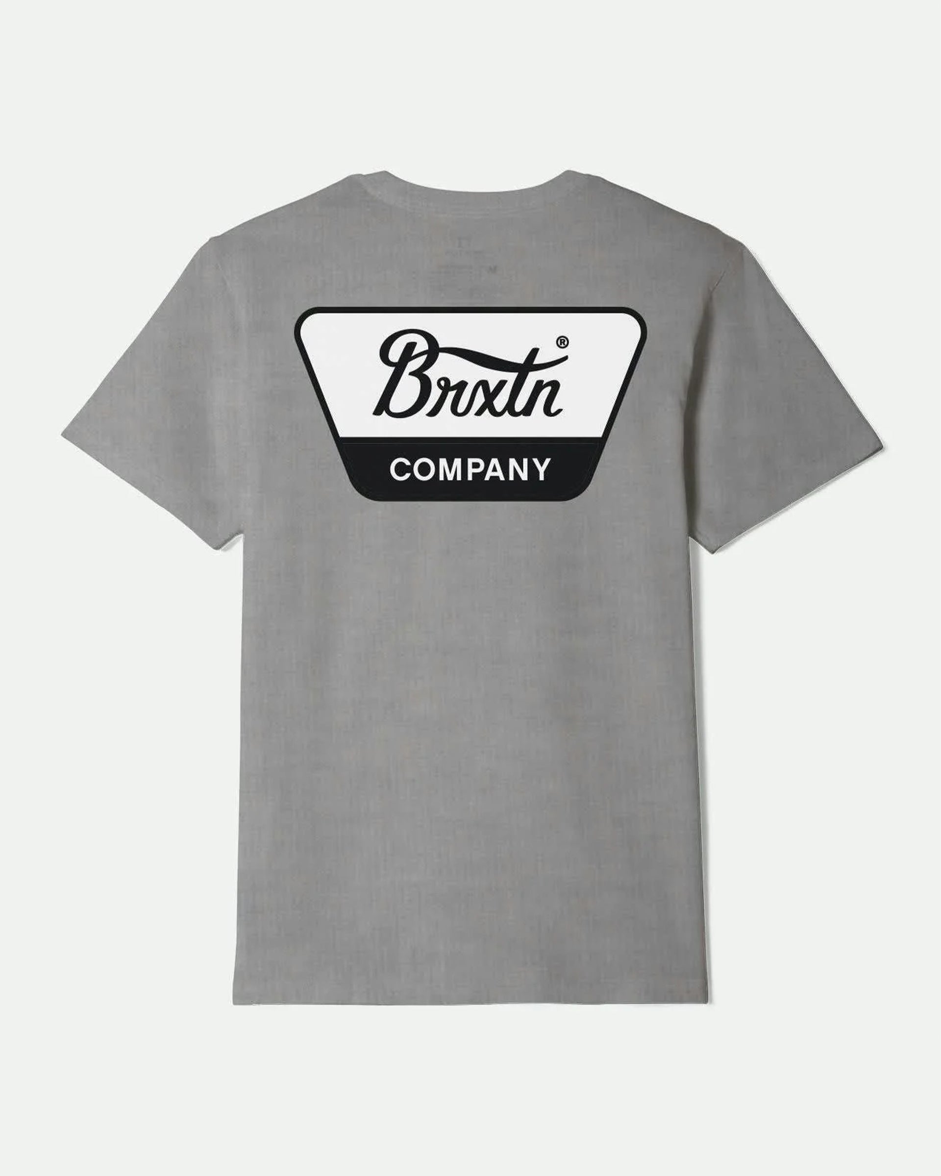 Linwood S/S Standard T-Shirt - Heather Grey/Off White/Black