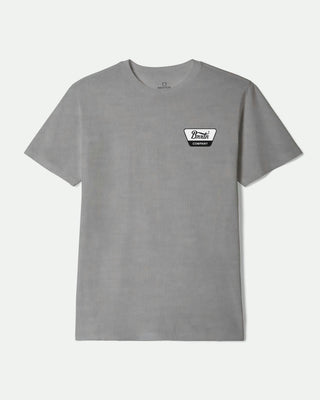 Linwood S/S Standard T-Shirt - Heather Grey/Off White/Black