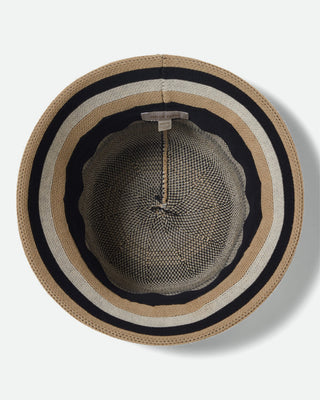 Brixton Women's Lisboa Knit Packable Bucket Hat - Black/Sand/Whitecap