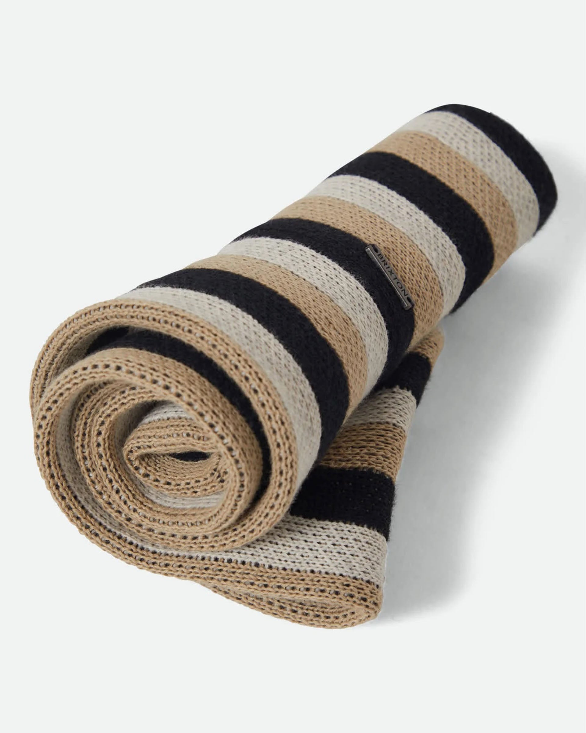 Brixton Women's Lisboa Knit Packable Bucket Hat - Black/Sand/Whitecap