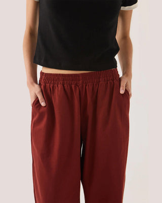 Women's Lounge Pant - Dark Brick