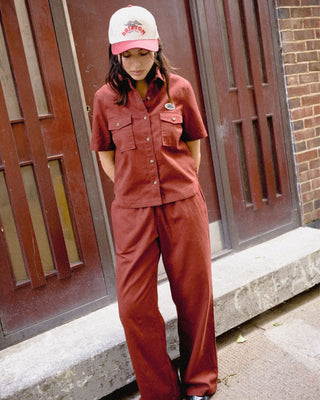 Women's Lounge Pant - Dark Brick