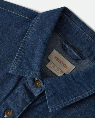 Brixton Women's Mechanics Shirt - Medium Chambray