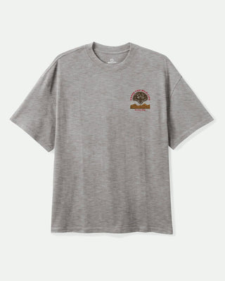 Brixton Mercy Short Sleeve Standard T-Shirt - Heather Grey