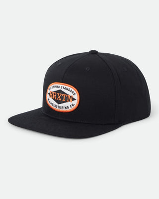 Brixton Meyers Snapback Hat - Black