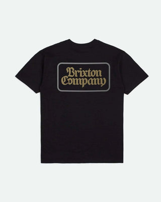 Norvell S/S Standard T-Shirt - Black Worn Wash
