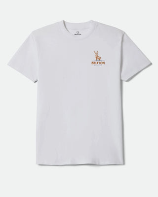 Brixton Oakmont Standard S/S T-Shirt - White