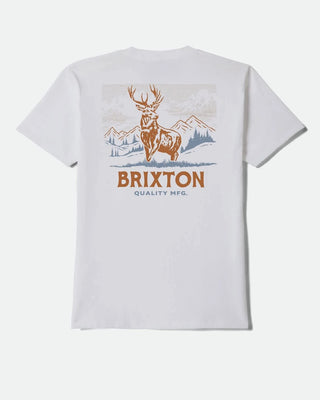 Brixton Oakmont Standard S/S T-Shirt - White