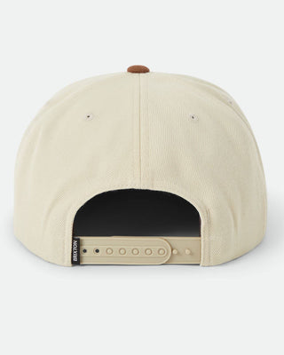 Brixton Oath III Snapback Hat - Khaki/Caramel
