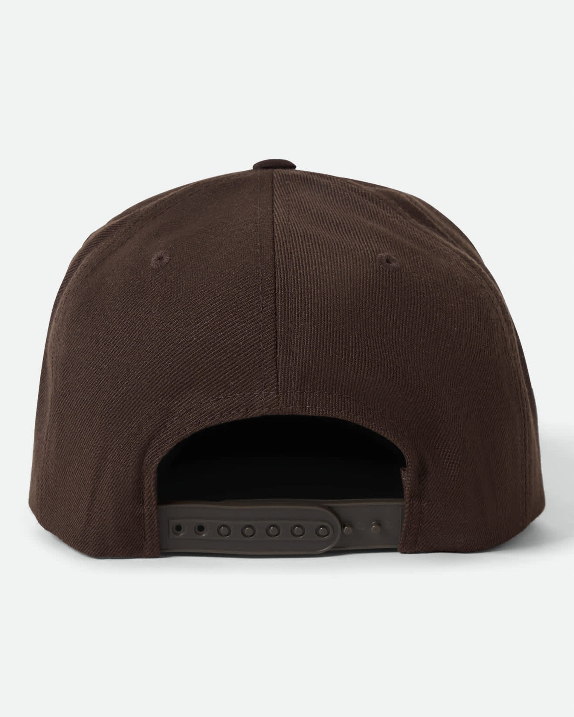 Brixton Oath III Snapback Hat - Pinecone Brown/Brown Suede
