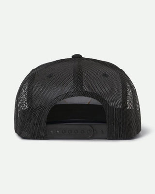 Brixton Oath MP Trucker Hat - Black/Black
