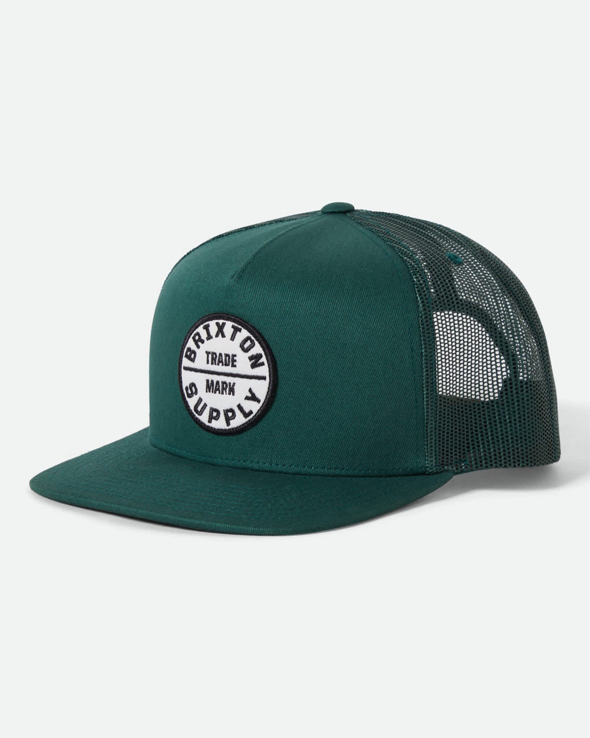 Brixton Oath Trucker Hat - Night Sage/Night Sage