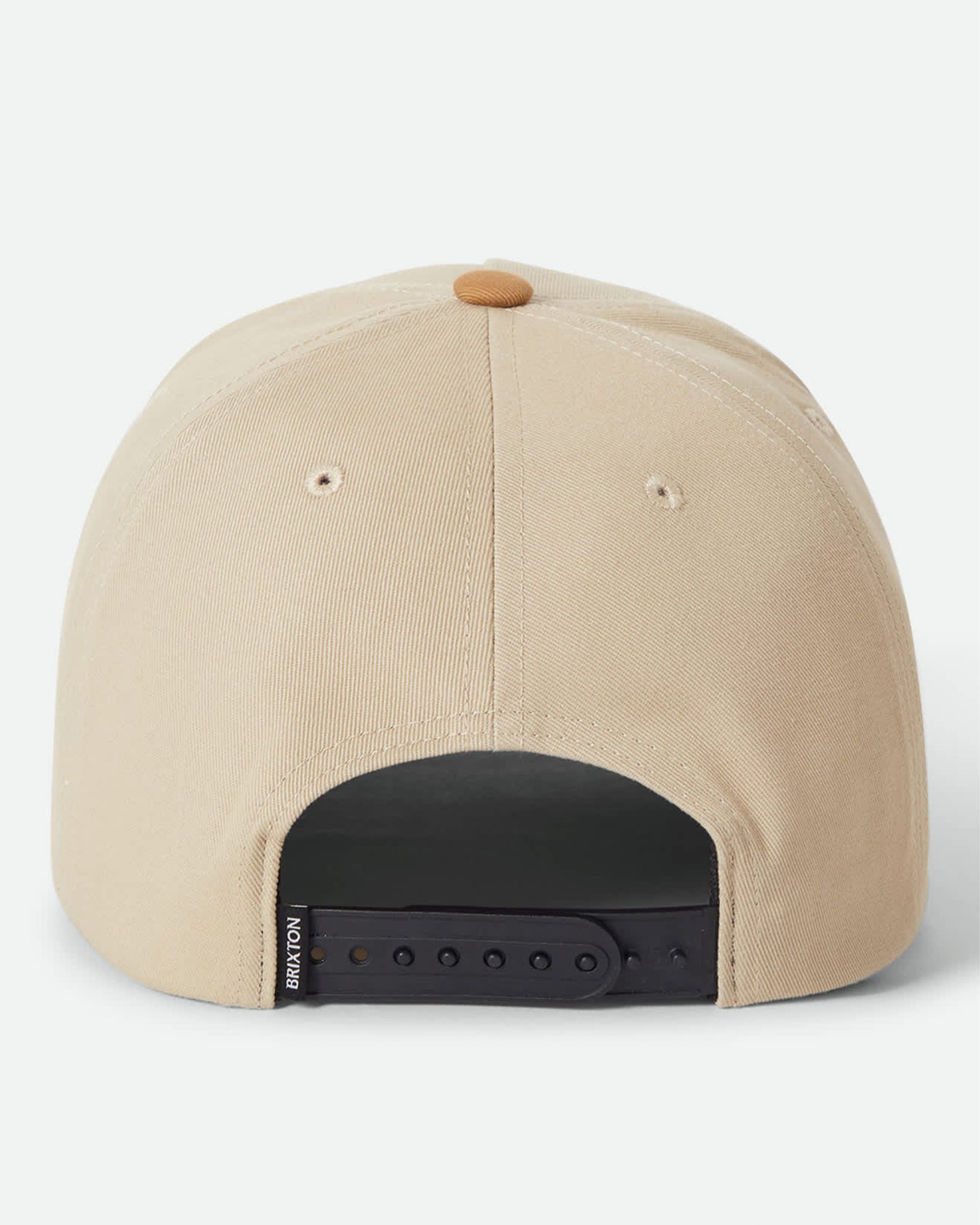 Brixton Opal Netplus Snapback Hat - Sand/Dark Khaki