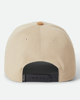 Brixton Opal Netplus Snapback Hat - Sand/Dark Khaki