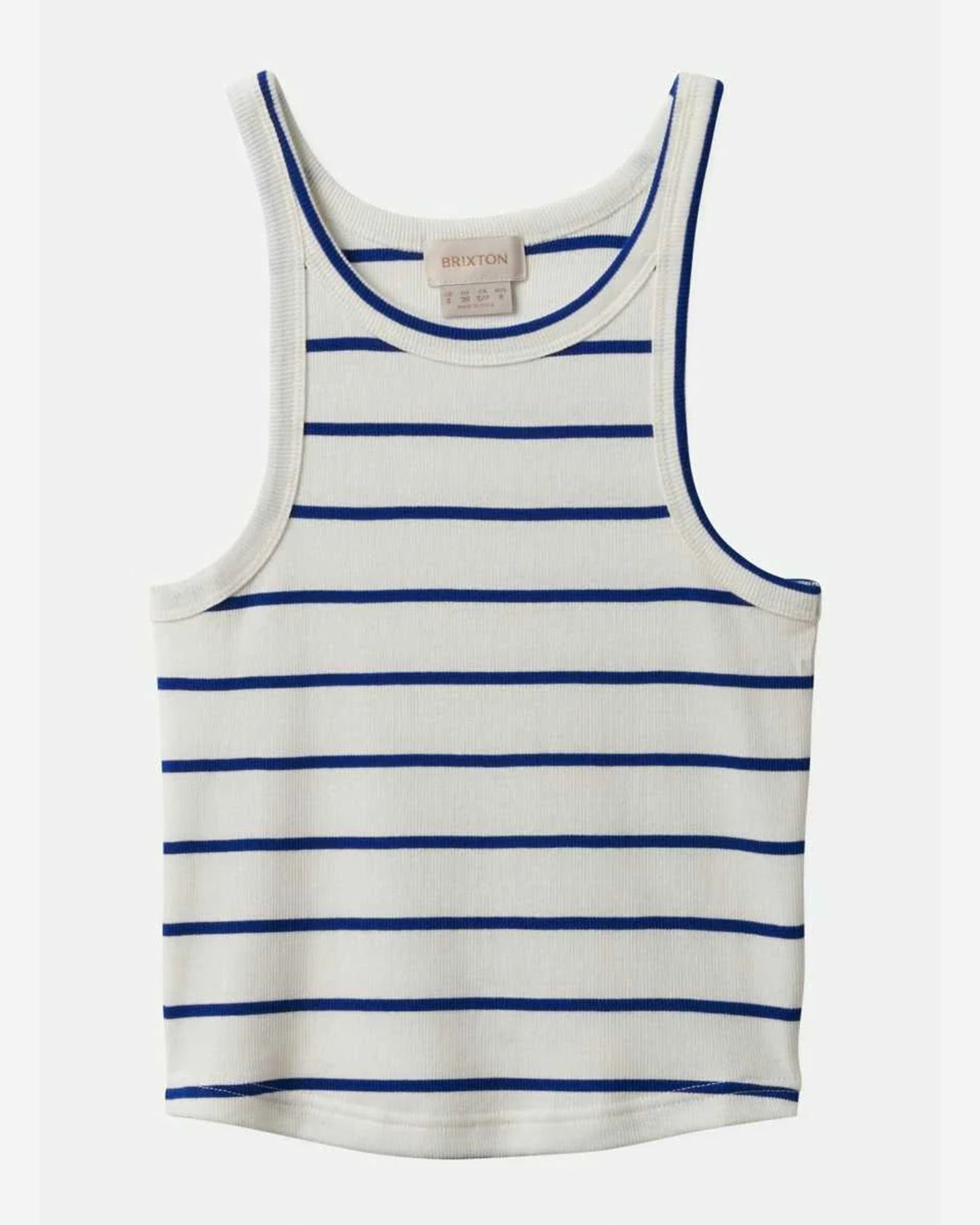 Brixton Organic Rib High Neck Tank Top