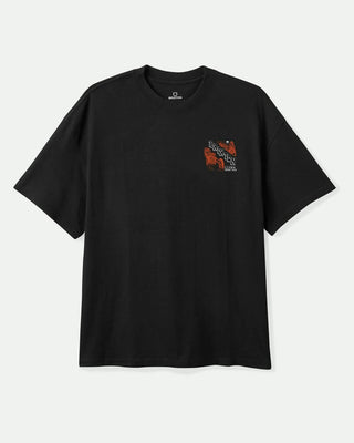 Brixton Paco Short Sleeve Tailored T-Shirt - Black