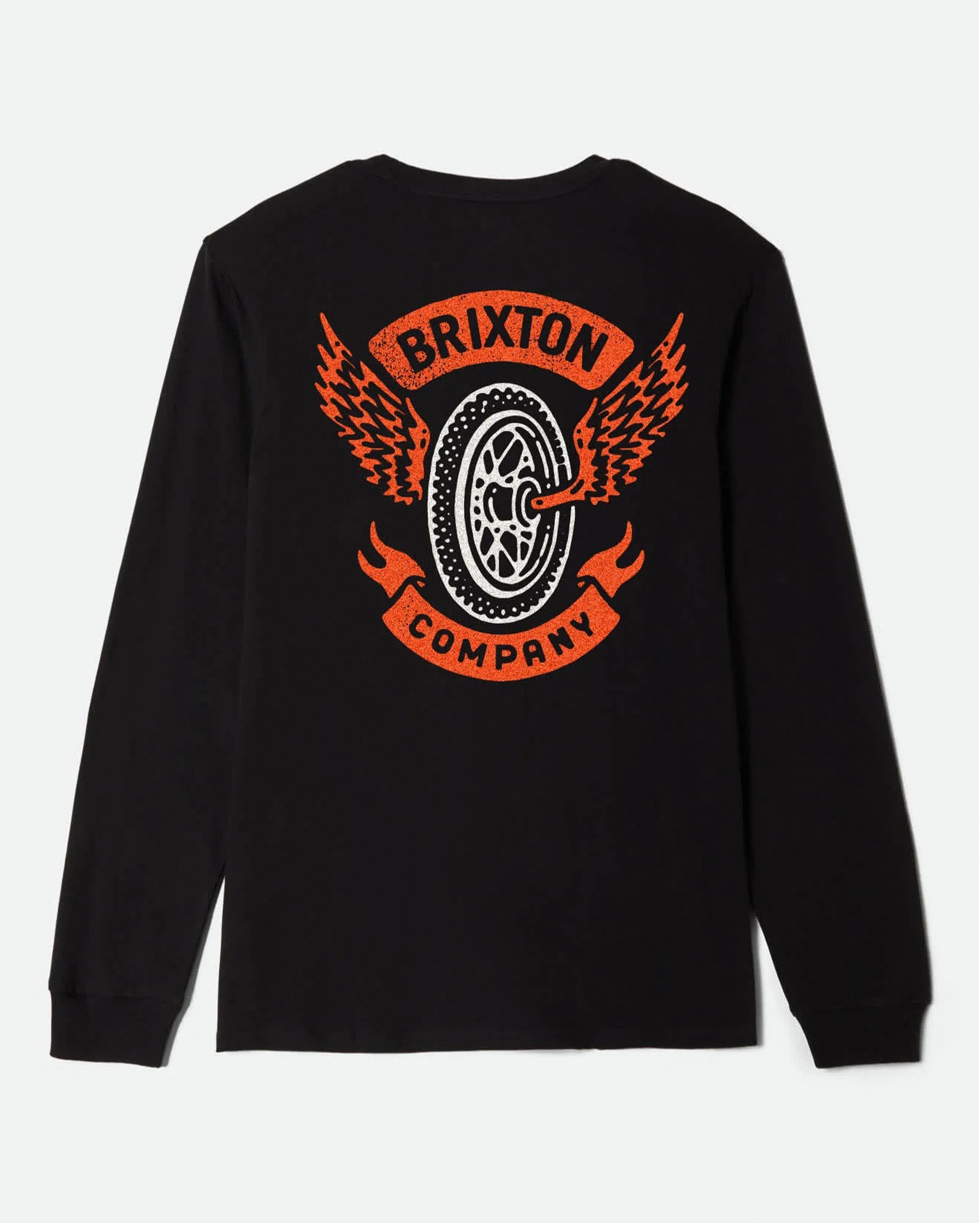 Brixton Payson Standard Long Sleeve T-Shirt - Black