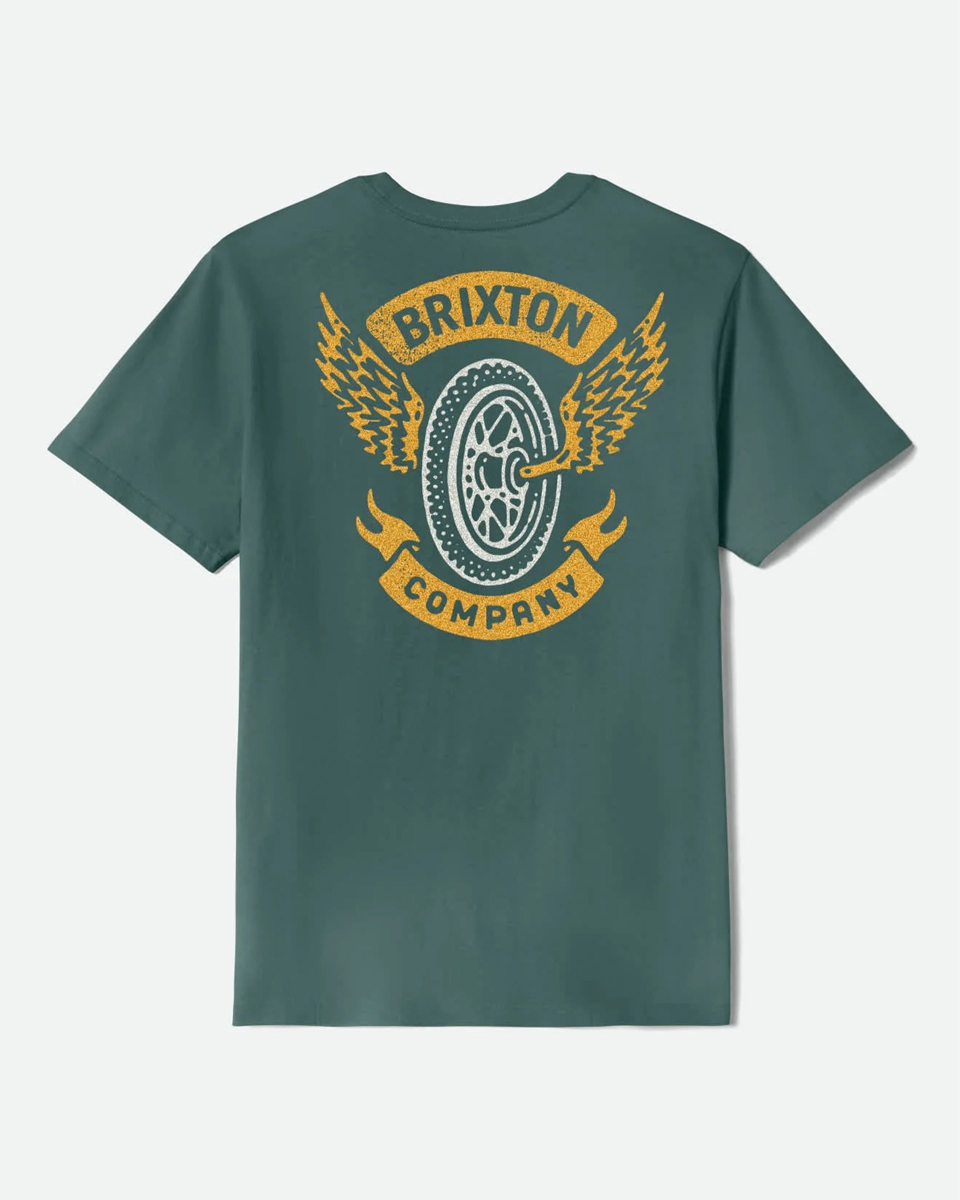 Brixton Payson Short Sleeve Tailored T-Shirt - Night Sage