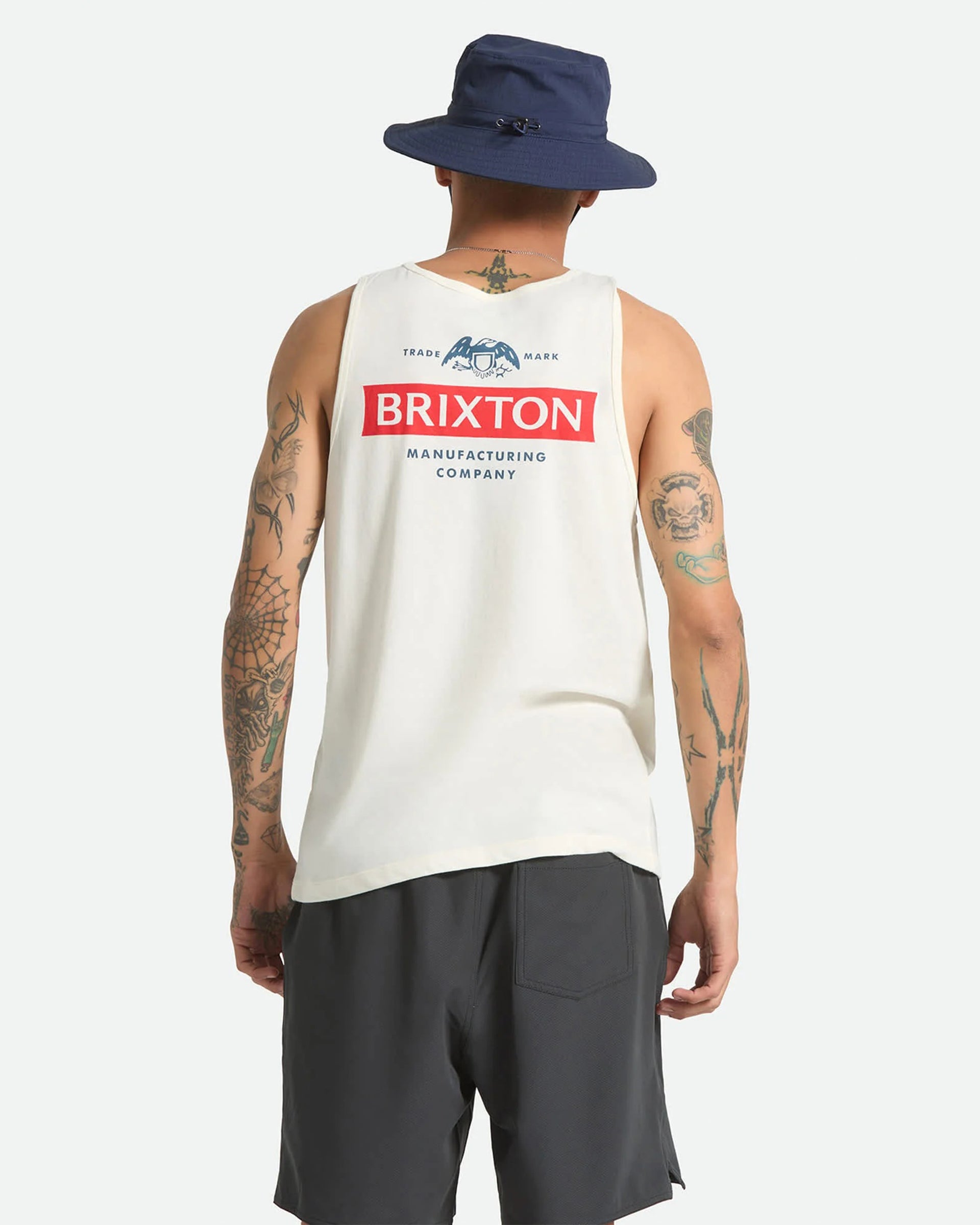 Brixton Pinnacle Tank Top - Off White