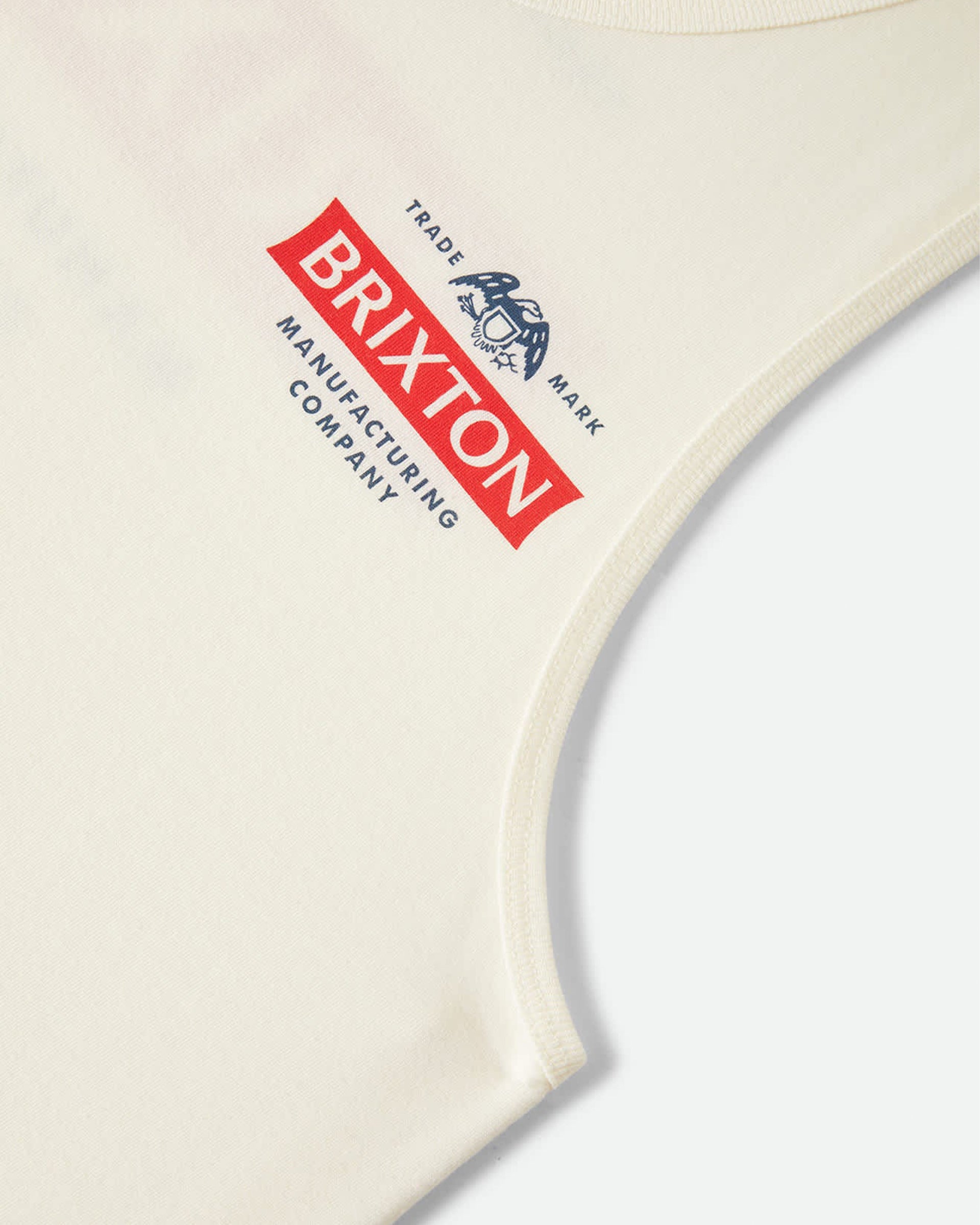 Brixton Pinnacle Tank Top - Off White