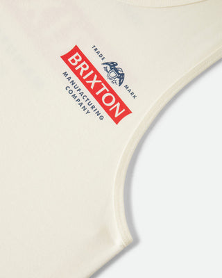 Brixton Pinnacle Tank Top - Off White