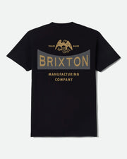 Brixton Pinnacle Short Sleeve T-Shirt - Black