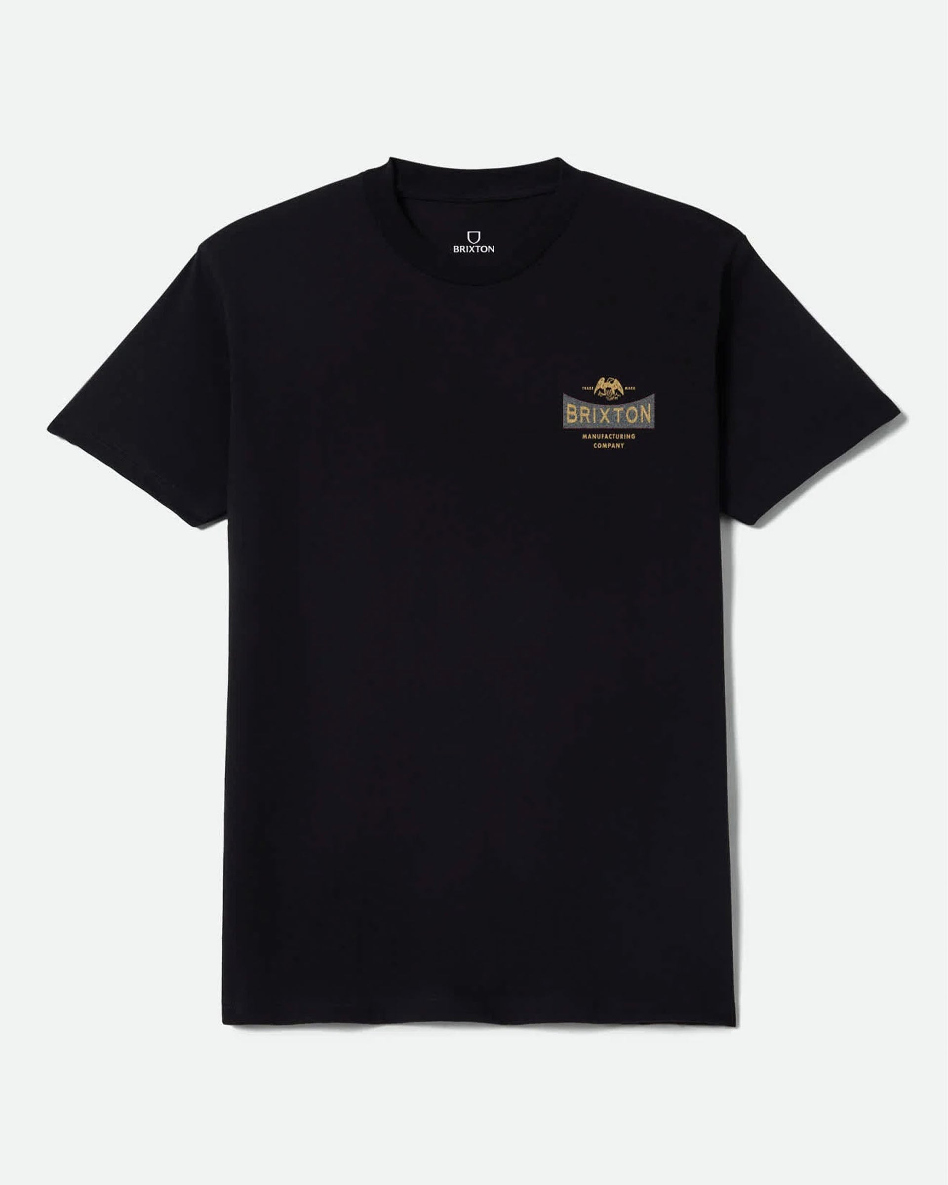 Brixton Pinnacle Short Sleeve T-Shirt - Black