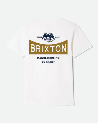 Brixton Pinnacle Short Sleeve Standard T-Shirt - White