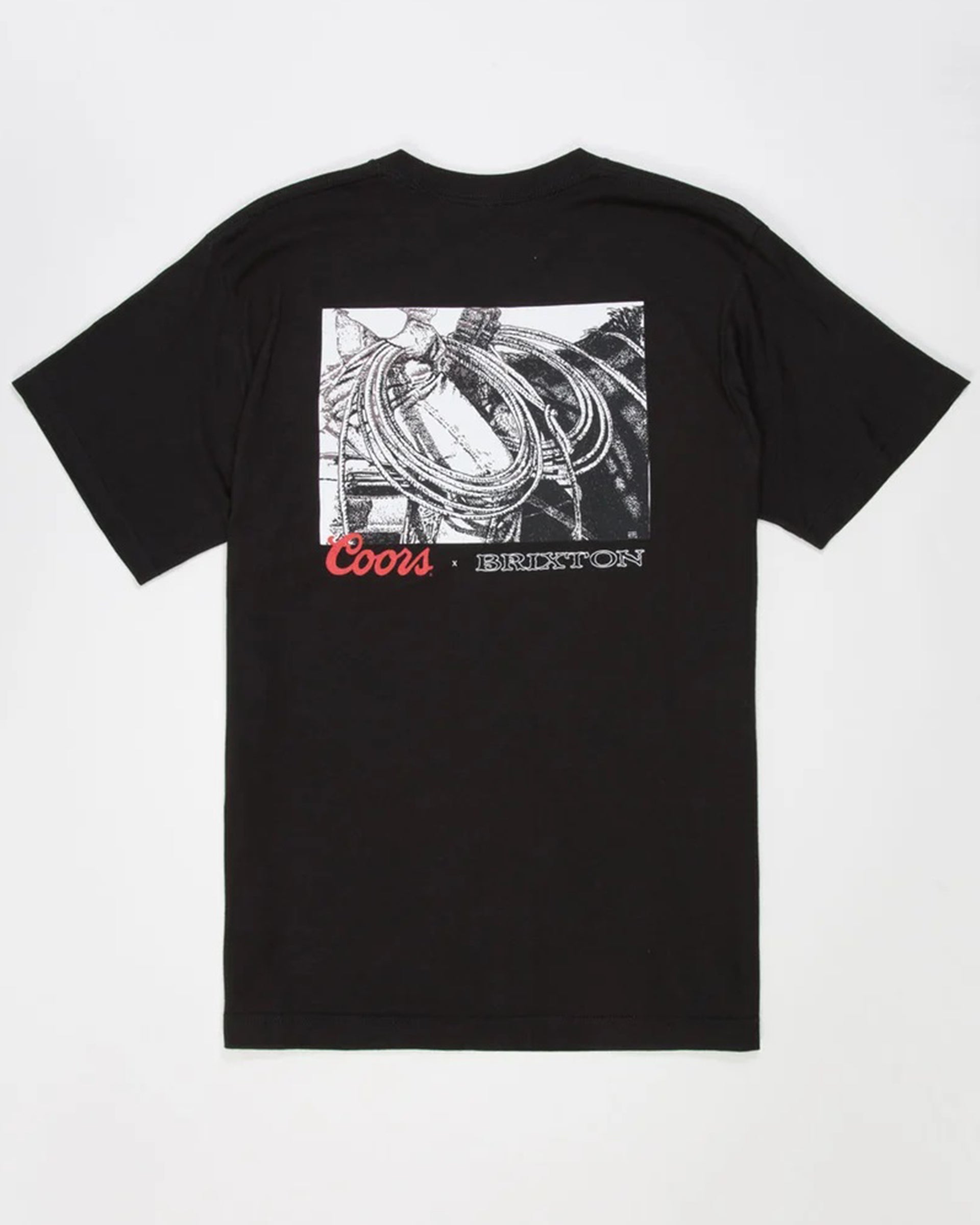 Brixton Coors Range S/S Standard T-Shirt - Black