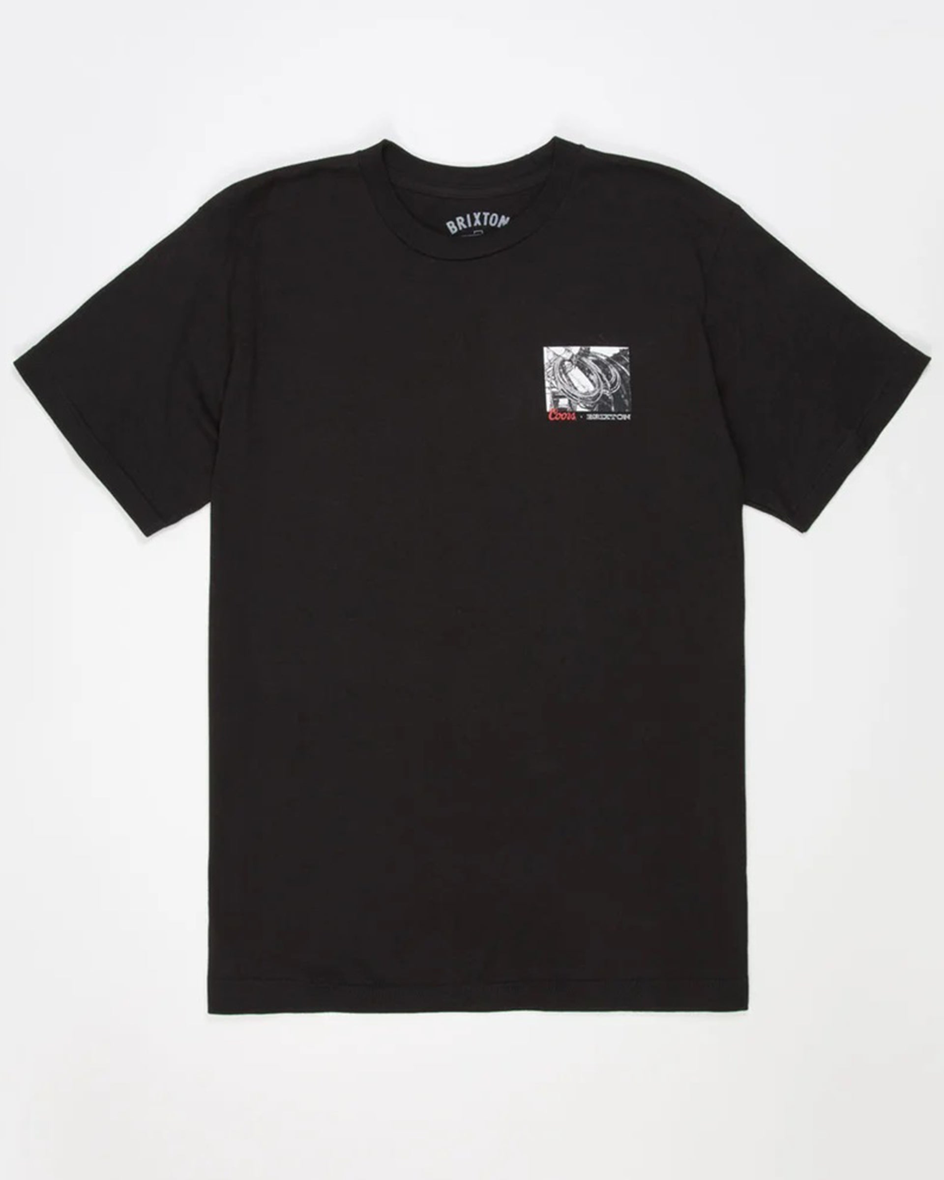 Brixton Coors Range S/S Standard T-Shirt - Black